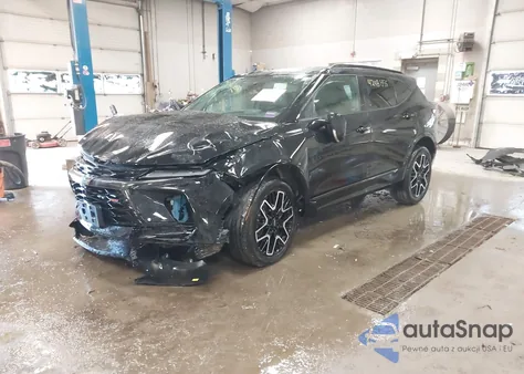 2024 Chevrolet Blazer Rs из США, поврежденный, VIN 3GNKBKRS5RS144997